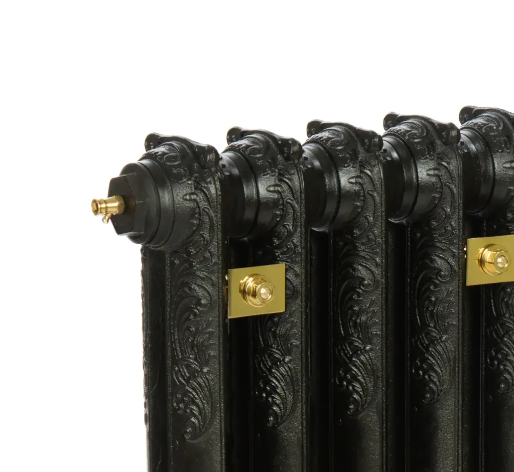 Ornate-profile cast iron radiator by Radrestore