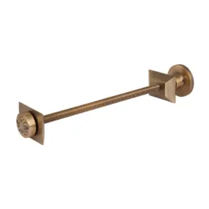 Whitworth Wall Stay in Antique Brass