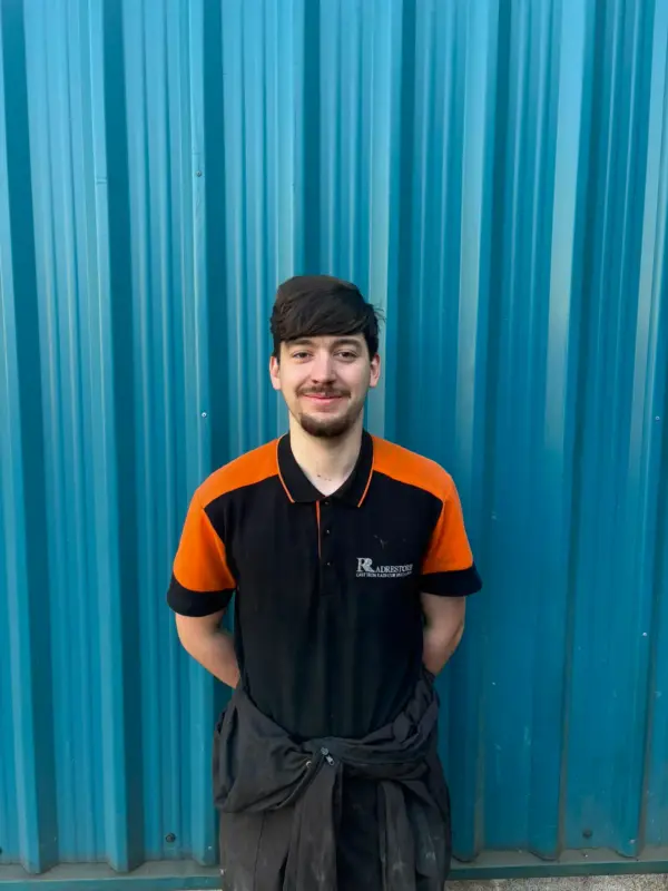 Airon, apprentice craftsman in the Radrestore team