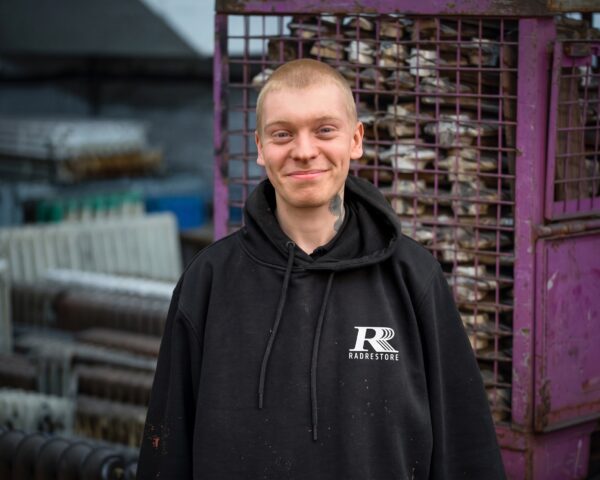 Rob, craftsman in the Radrestore team